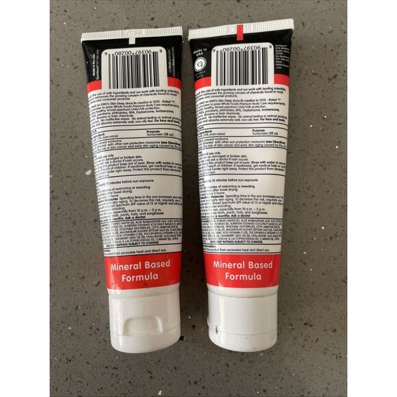 Safe Sunscreen SPF 50+  3 Oz By Thinkbaby x 2 sealed - Picture 2 of 5
